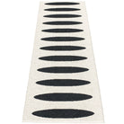 Pappelina Ella Black & Vanilla Runner - 70 x 225 cm - Reverse