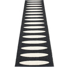 Pappelina Ella Black & Vanilla Runner - 70 x 300 cm