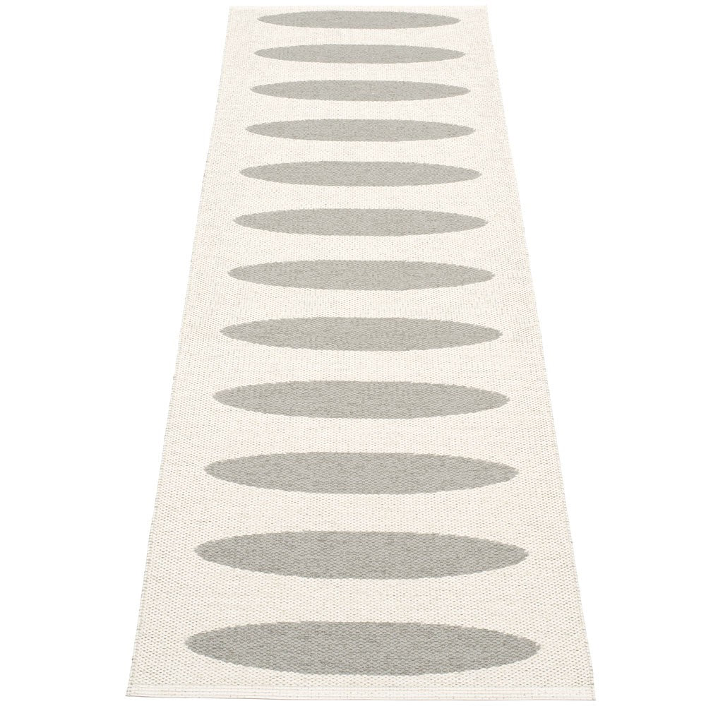 Pappelina Ella Warm Grey & Vanilla Runner - 70 x 225 cm - Reverse