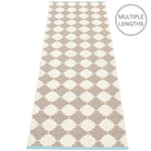 Pappelina Marre Mud & Vanilla Runner - 70 x 225 cm