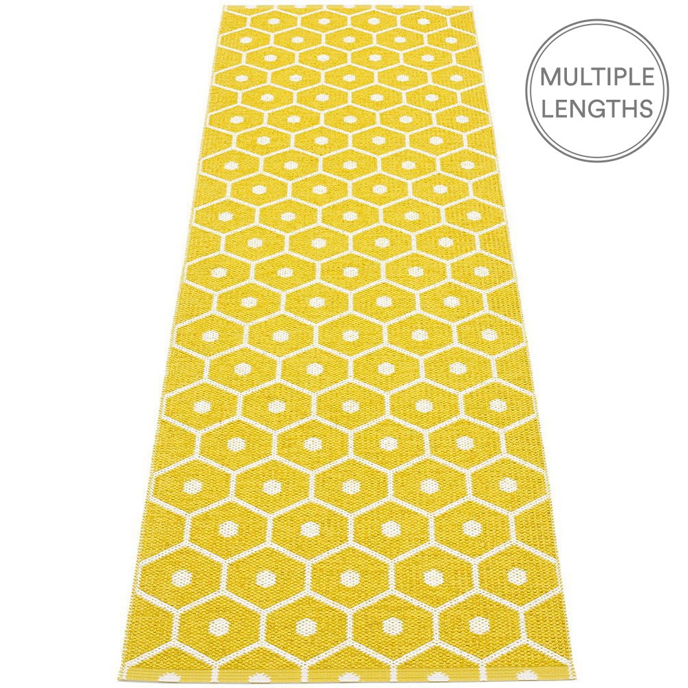 Pappelina Honey Mustard & Vanilla Runner 70 x 225 cm