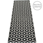 Pappelina Honey Black & Vanilla Runner - 70 x 225 cm