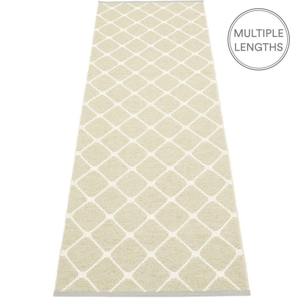 Pappelina Rex Seagrass & Vanilla Runner - 70 x 240 cm