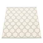 Pappelina Ants Warm Grey & Vanilla Mat  - 70 x 90 cm - Reverse