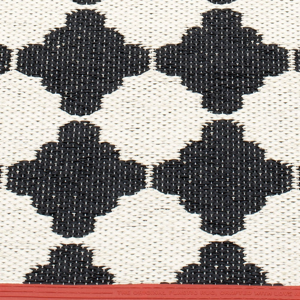 Pappelina Marre Black & Vanilla Mat - Detail