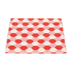 Pappelina Dana Coral Red & Piglet Mat - 70 x 60 cm