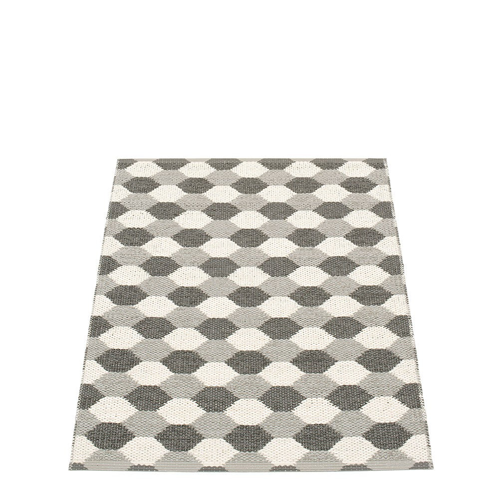 Pappelina Dana Warm Grey & Charcoal Runner - 70 x 100 cm