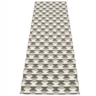 Pappelina Dana Warm Grey & Charcoal Runner - 70 x 250 cm - Reverse