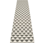 Pappelina Dana Warm Grey & Charcoal Runner - 70 x 335 cm