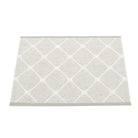 Pappelina Rex Fossil Grey & Vanilla Mat - 70 x 60 cm