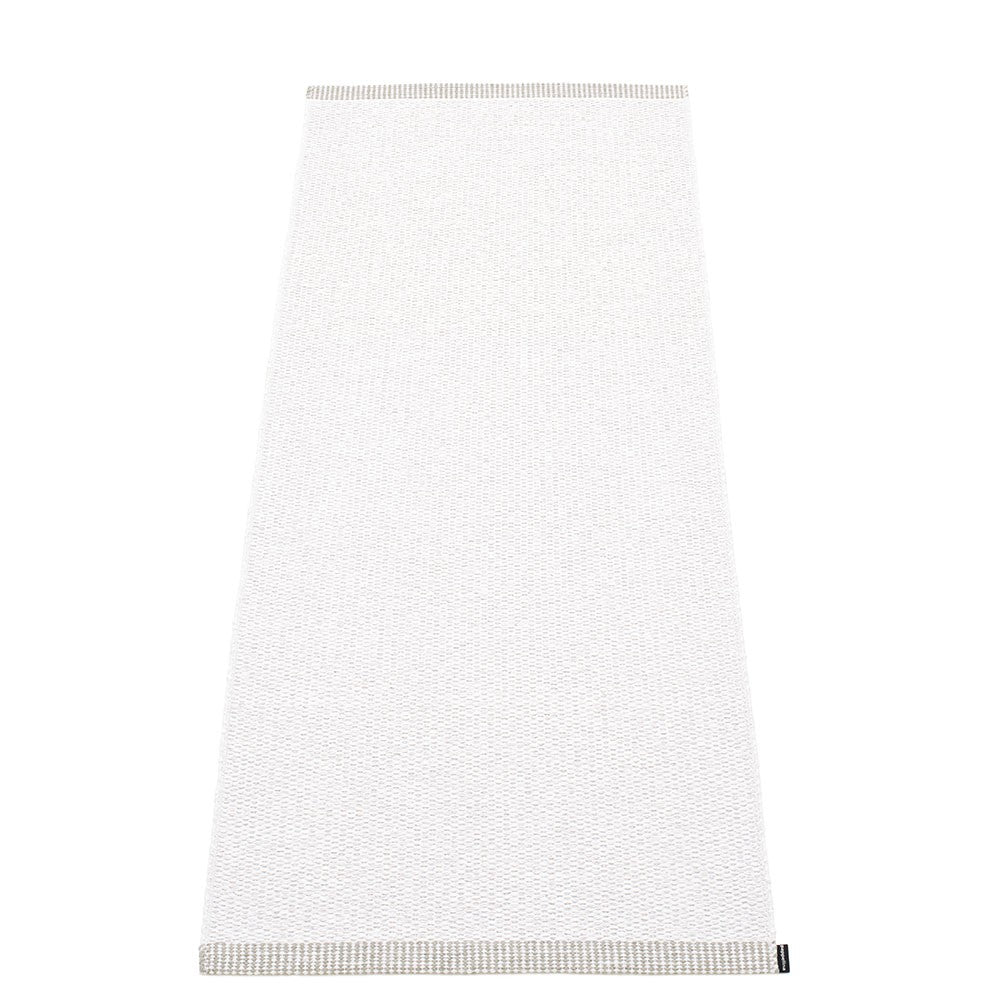 Pappelina Mono White Runner - 60 x 150 cm