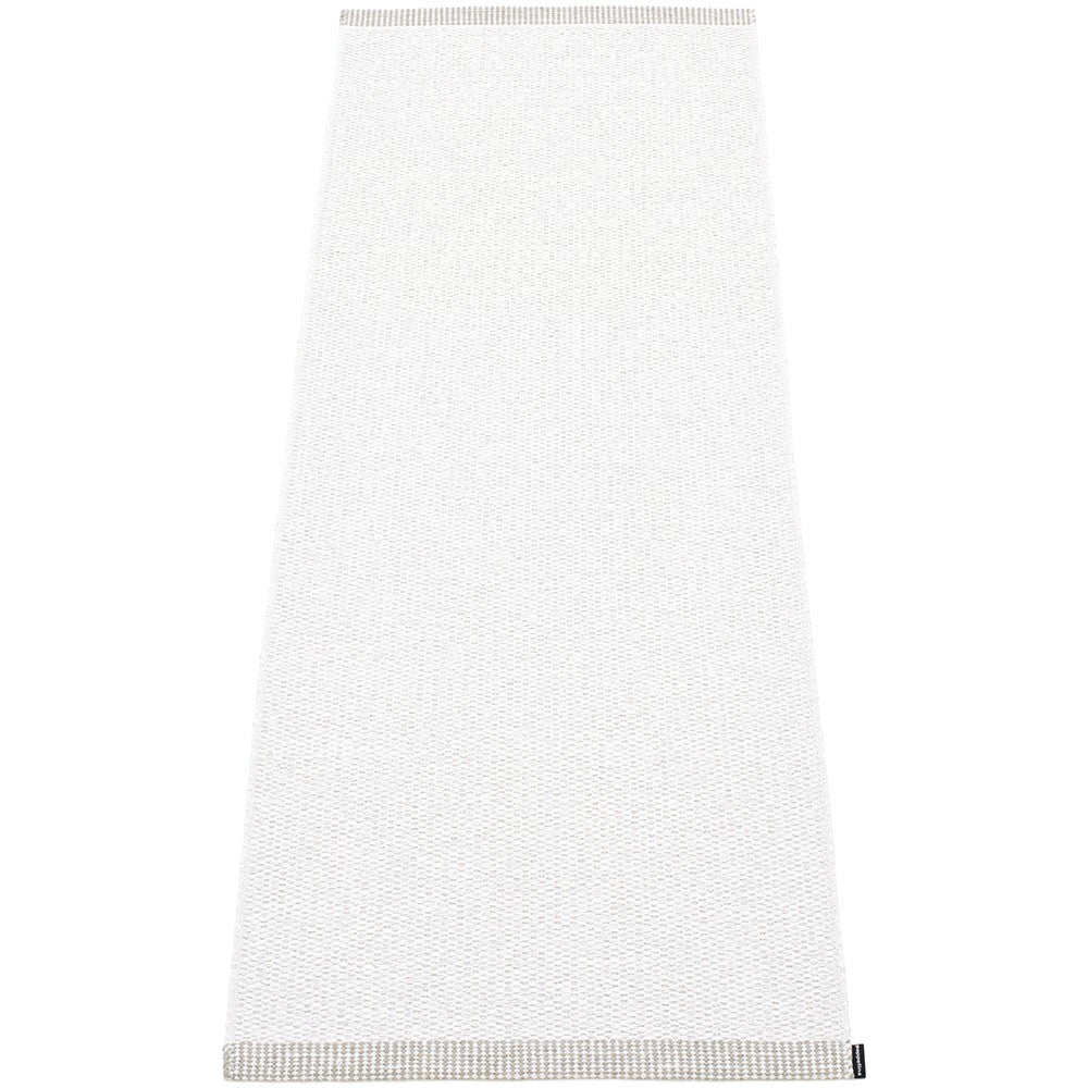 Pappelina Mono White Runner - 60 x 250 cm