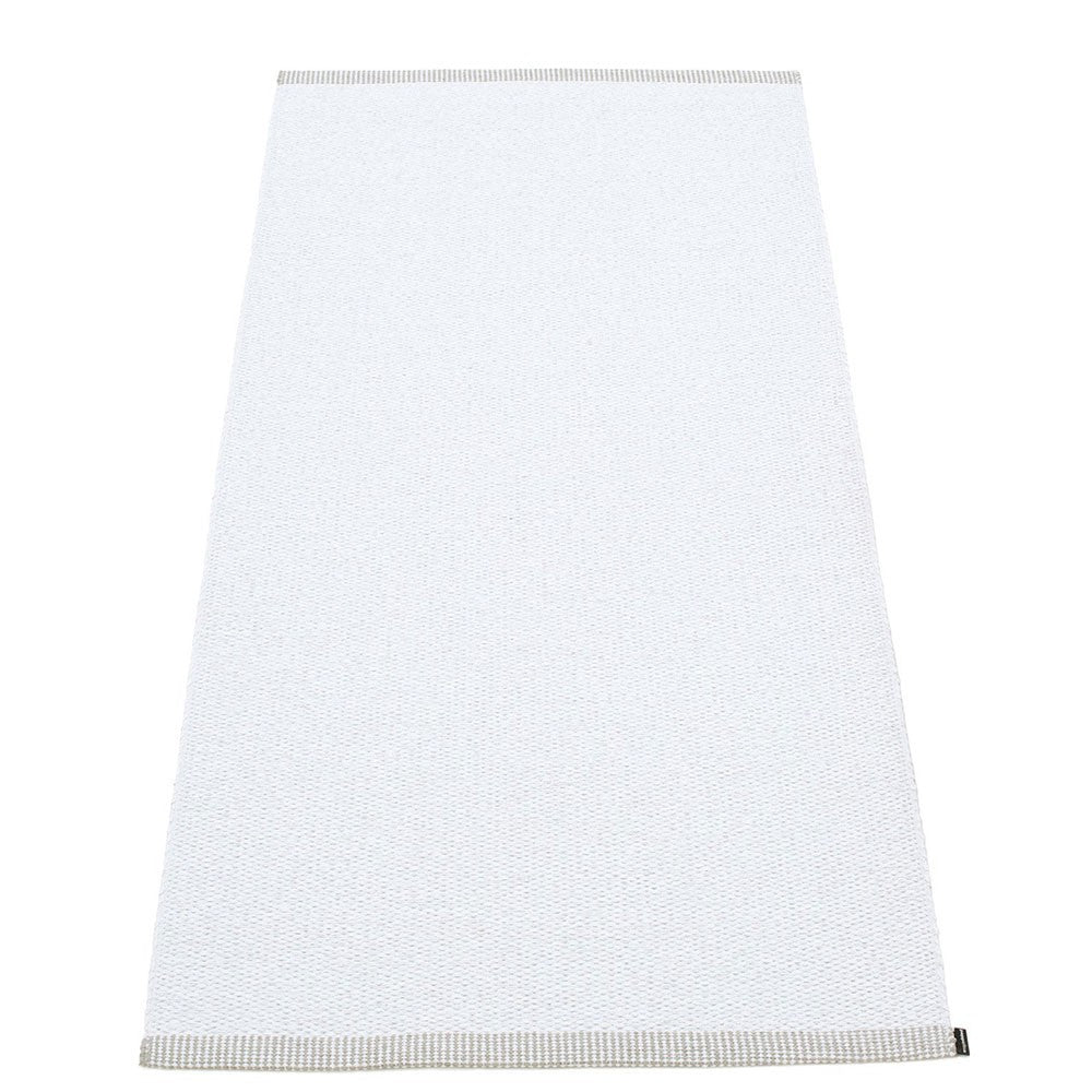 Pappelina Mono White Runner - 85 x 160 cm