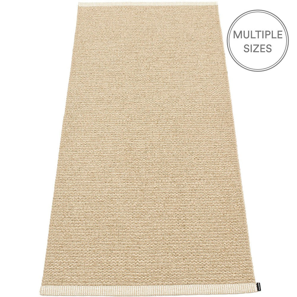 Pappelina Mono Beige : Light Nougat Runner - 85 x 260 cm