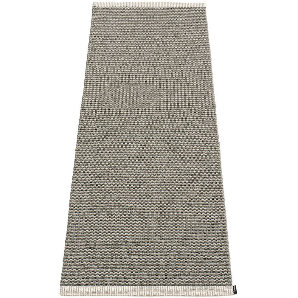 Pappelina Mono Warm Grey : Charcoal Runner - 60 x 250 cm