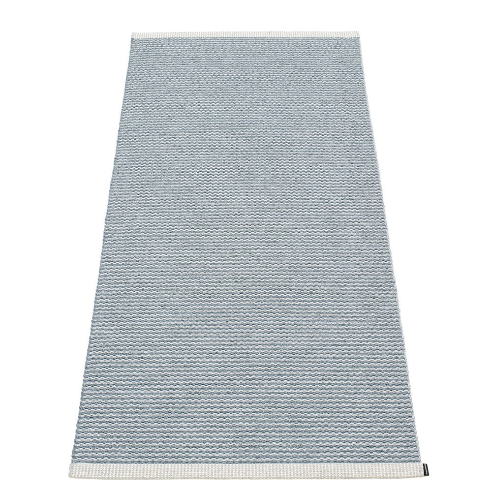 Pappelina Mono Storm : Light Grey Runner - 85 x 160 cm