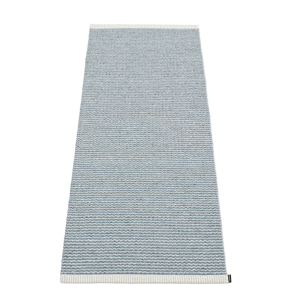 Pappelina Mono Storm : Light Grey Runner - 60 x 150 cm