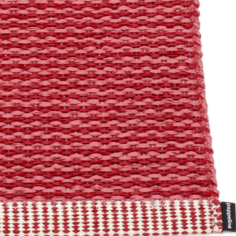 Pappelina Mono Blush : Dark Red Large Rug