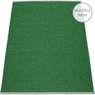 Pappelina Mono Grass Green : Dark Green Large Rug