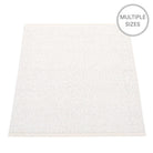 Pappelina Svea White Metallic Mat - 70 x 90 cm