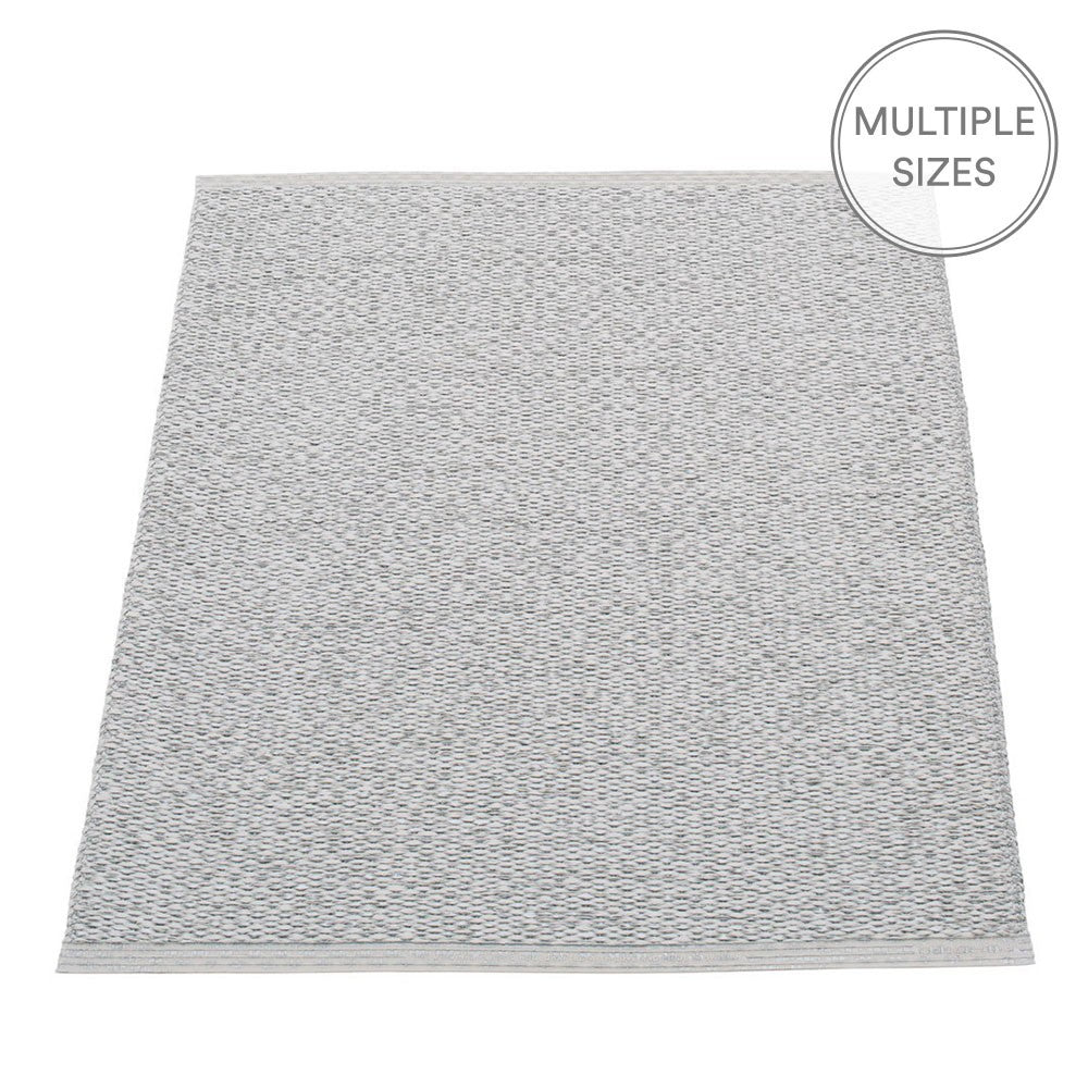 Pappelina Svea Grey Metallic Mat - 70 x 90 cm