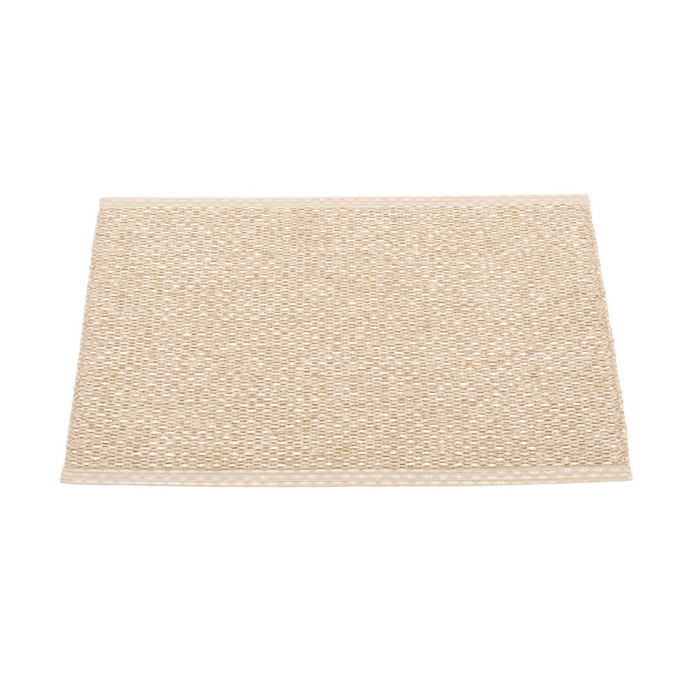 Pappelina Svea Beige Metallic Mat - 70 x 50 cm