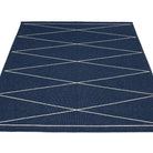 Pappelina Max Large Rug - Dark Blue