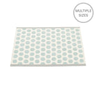 Pappelina Noa Pale Turquoise & Vanilla Mat - 70 x 50 cm