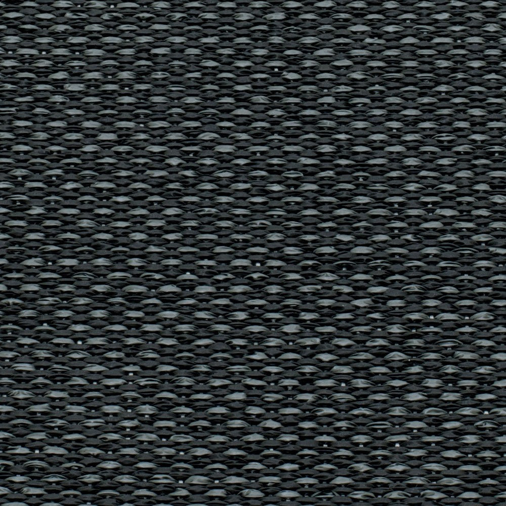 Pappelina Svea Large Rug - Black Metallic Detail 