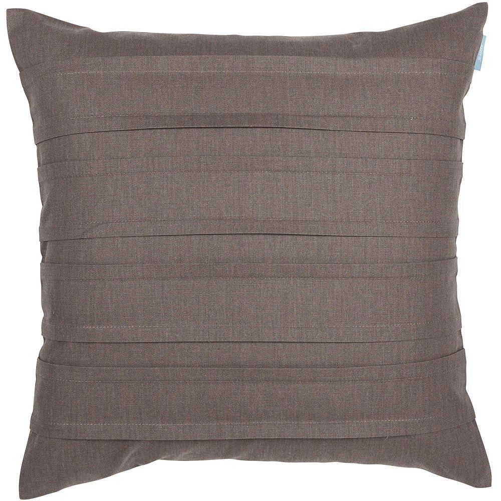 Spira Pleat Cushion - Mocha