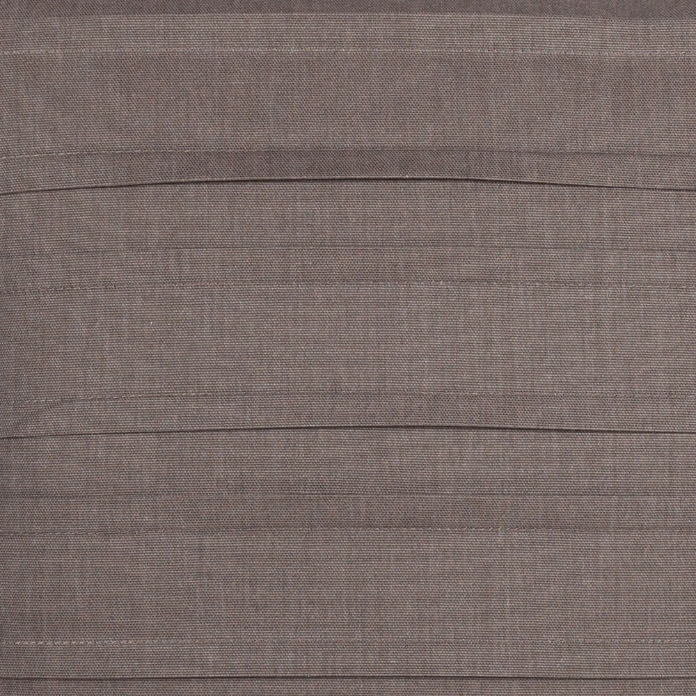 Spira Pleat Cushion - Mocha