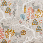 Scandinavian Fabric - Spira Sagoskog Mustard