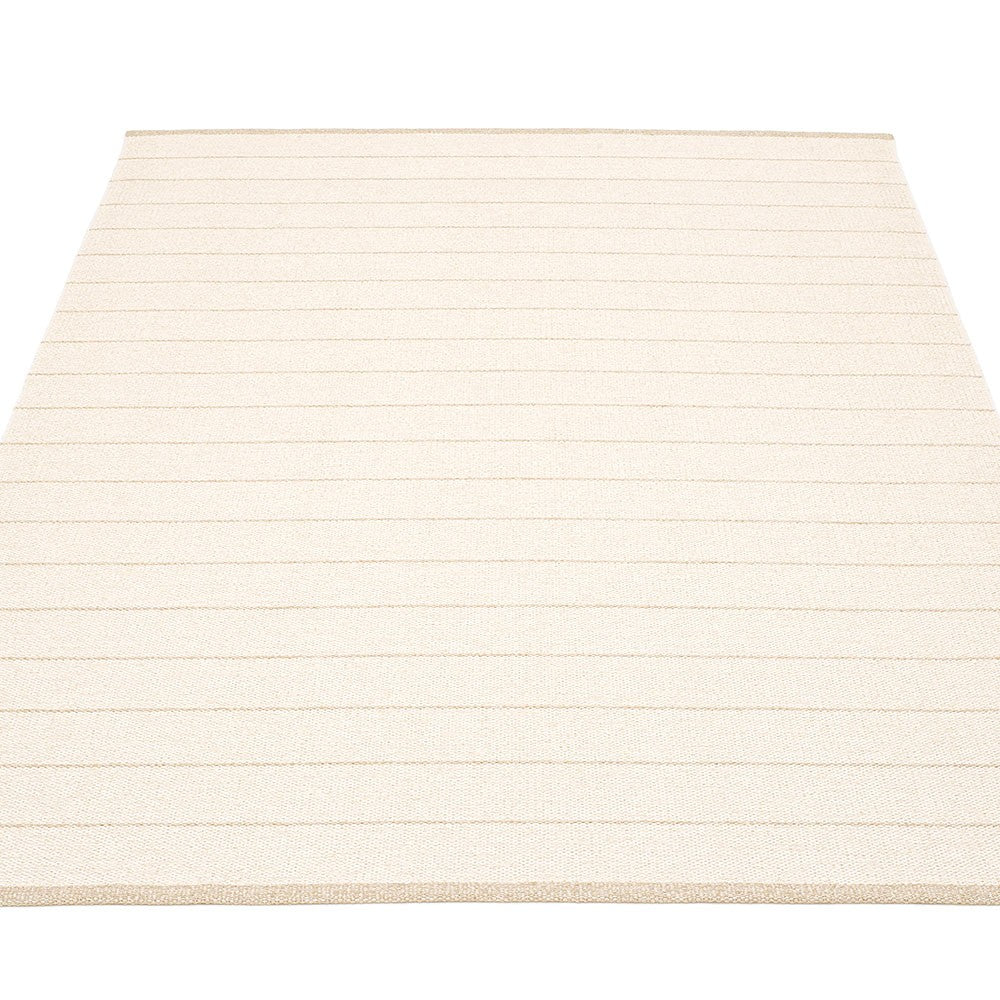 Pappelina Carl Large Rug - Vanilla Side 180 x 260 cm