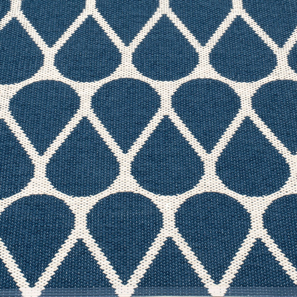 Pappelina Otis Large Rug - Ocean Blue