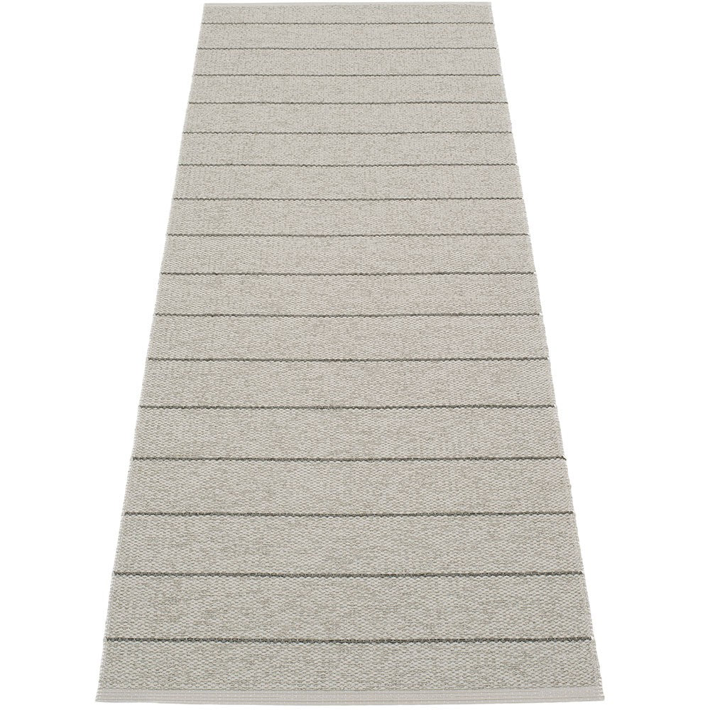 Pappelina Carl Runner - Warm Grey Side 70 x 180 cm