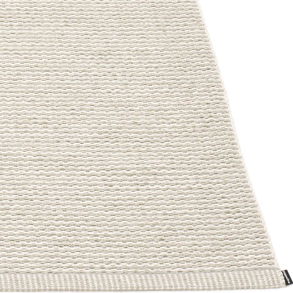 Pappelina Mono Linen : Vanilla Large Rug