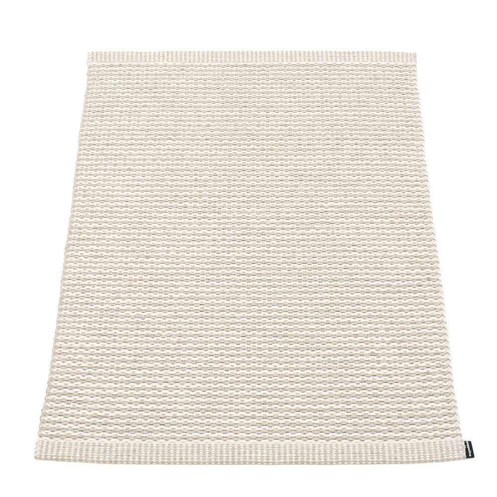 Pappelina Mono Linen : Vanilla Small Mat - 60 x 85 cm