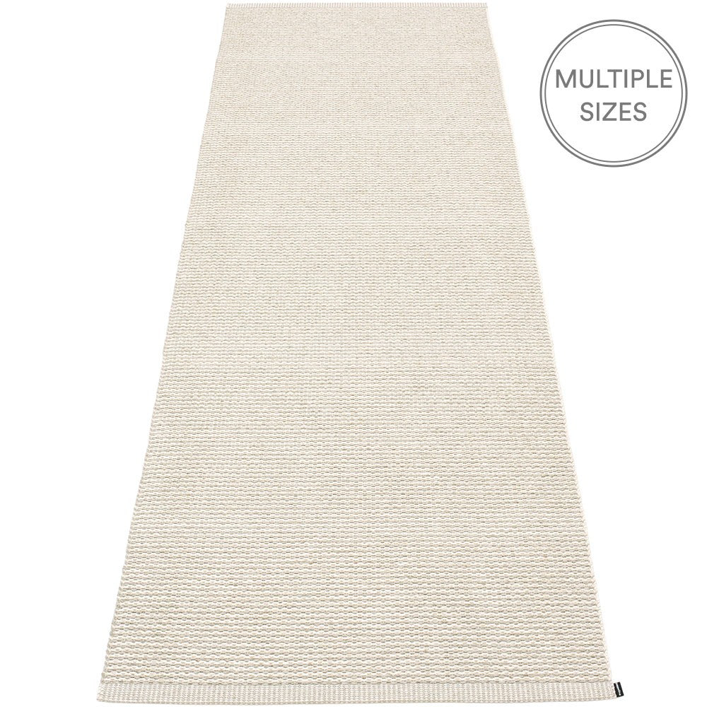 Pappelina Mono Linen : Vanilla Runner - 85 x 260 cm