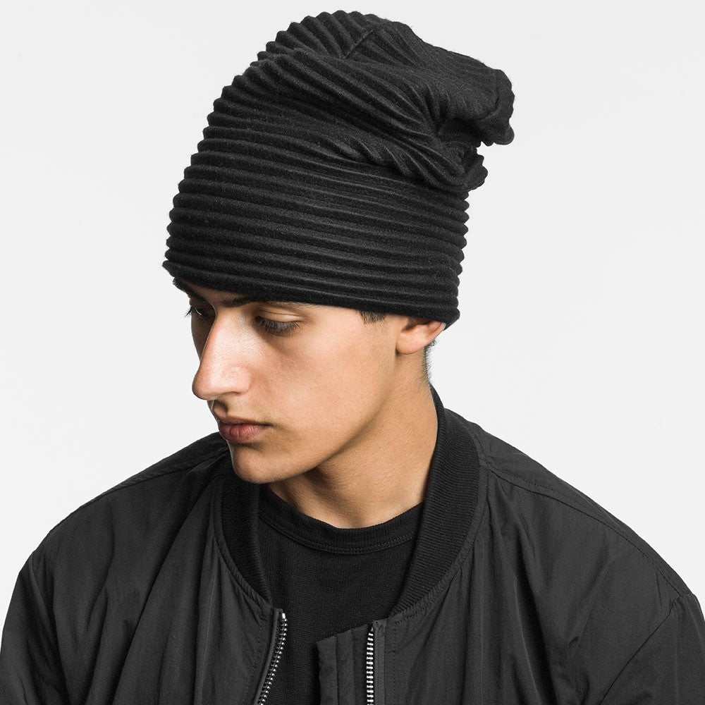 Design House Stockholm Pleece Beanie Hat - Black | HUS & HEM – Hus