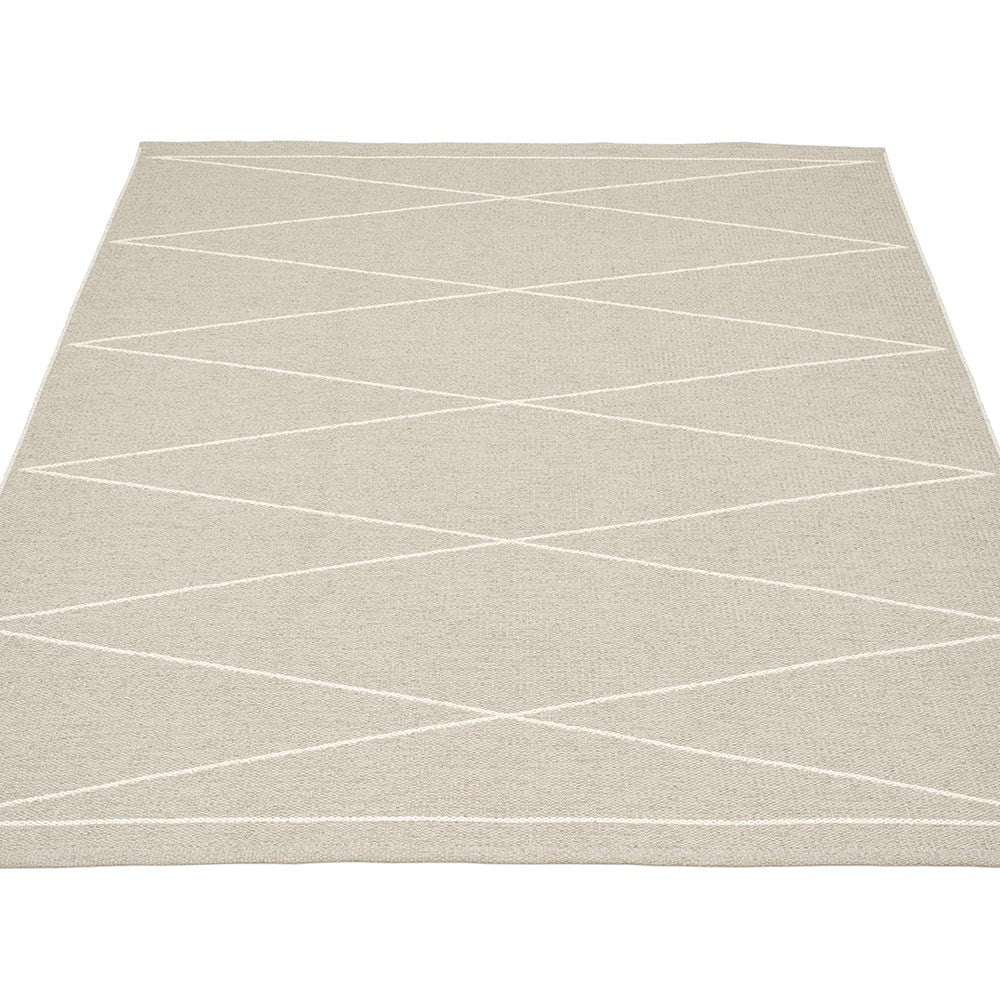 Pappelina Max Large Rug - Linen & Vanilla