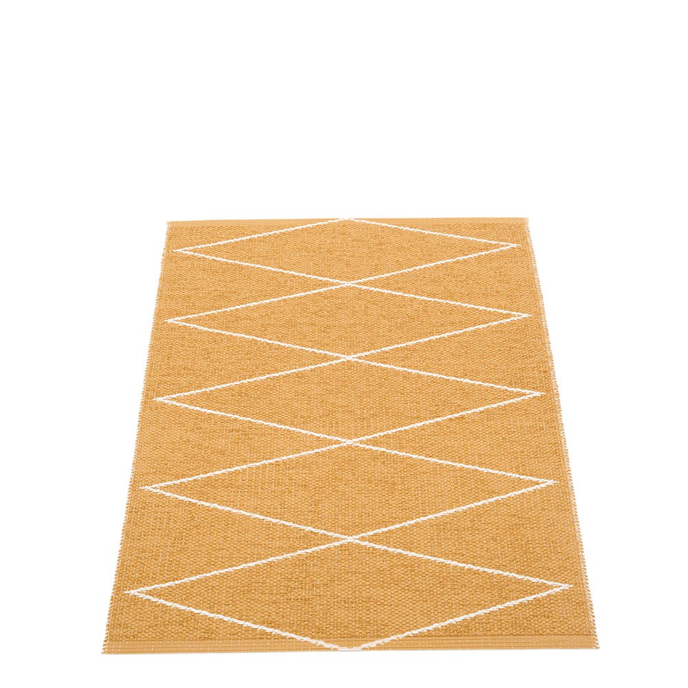 Pappelina Max Runner Ochre & Vanilla - 70 x 100 cm