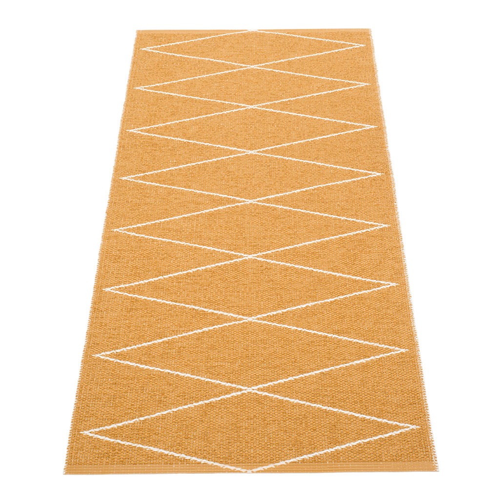 Pappelina Max Runner Ochre & Vanilla - 70 x 160 cm