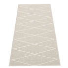 Pappelina Max Runner Linen & Vanilla - 70 x 160 cm