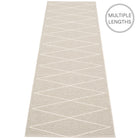 Pappelina Max Runner Linen & Vanilla - 70 x 240 cm