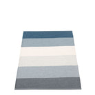 Pappelina Molly Ocean Grey Runner - 70 x 100 cm