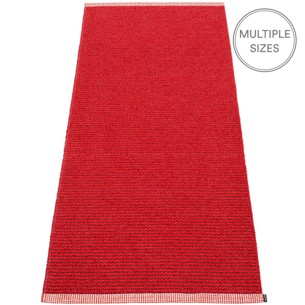 Pappelina Mono Dark Red : Red - 85 x 260 cm