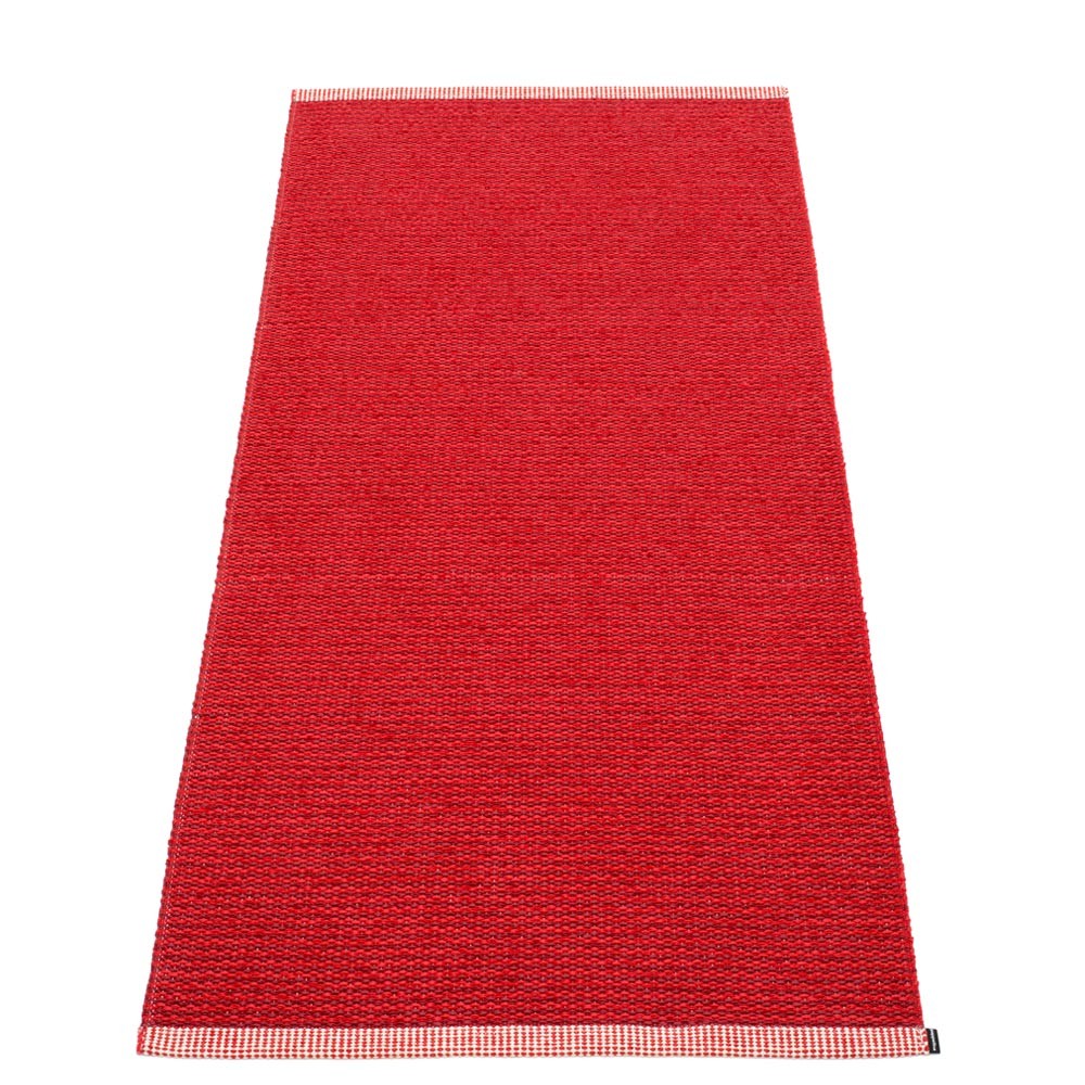 Pappelina Mono Red : Coral Runner - 85 x 160 cm