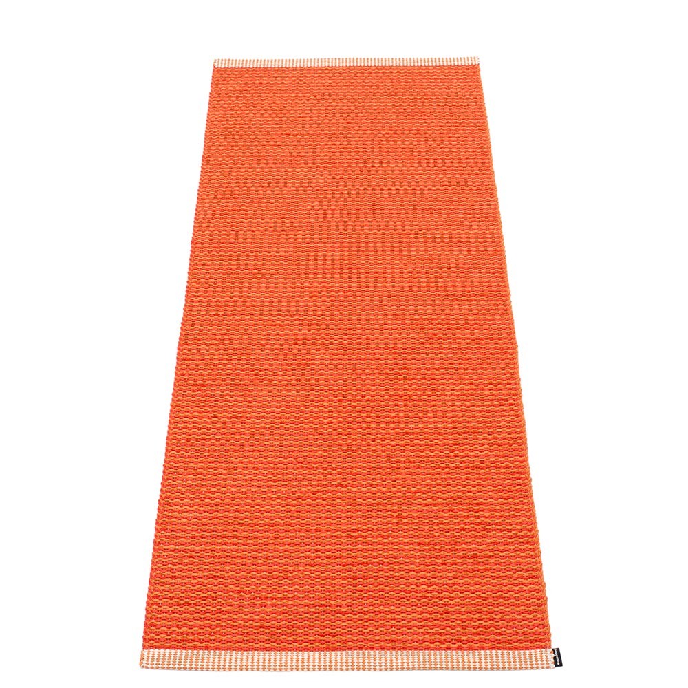 Pappelina Mono Pale Orange : Coral Red - 60 x 150 cm