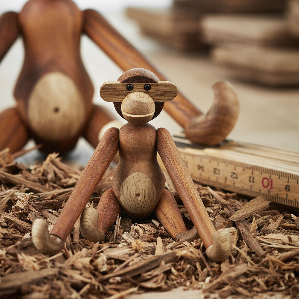 Kay Bojesen Mini Monkey By Rosendahl - Teak