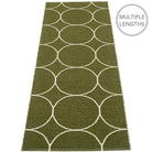 Pappelina Boo Runner - Dark Olive 70 x 200 cm